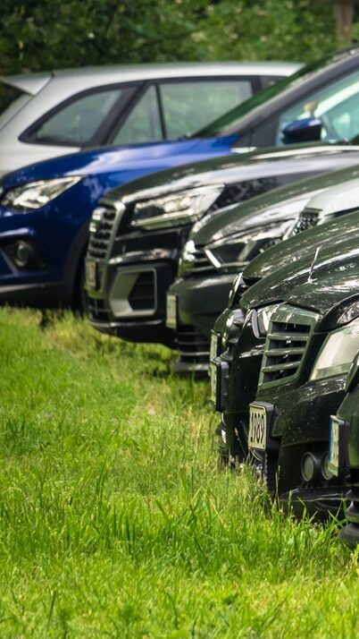 Pysäköinti Drift Masters Ahvenisto tapahtumassa